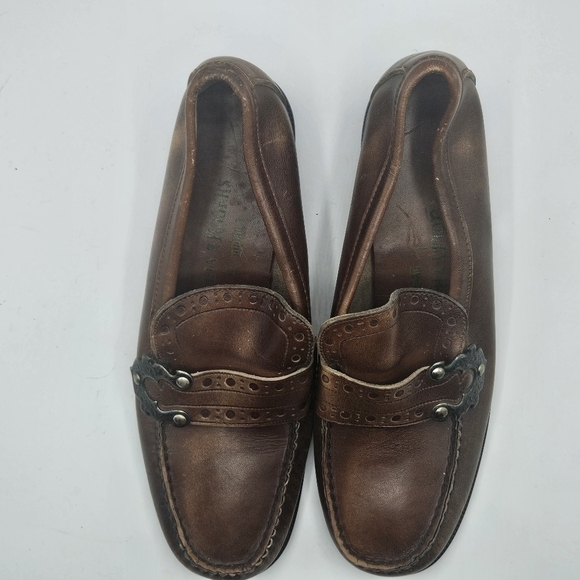 Mens Jolly Rogers by Sebago leather loafers size 10B main image 13